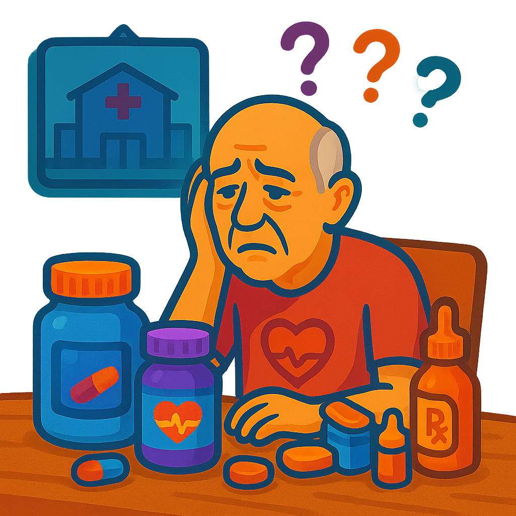 Confusion and overwhelm